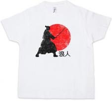 RONIN II Kinder Jungen kids boys T-Shirt Samurai Ninja Japan Warrior Sword Dakana Armor 130