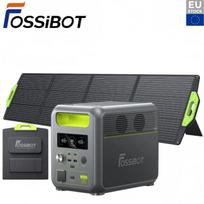 FOSSiBOT F1200 Portable Power Station, 1024Wh LiFePO4 Solar Generator 1200W AC Outputs|with 200W Solar Panel, Travel/Camping/Home