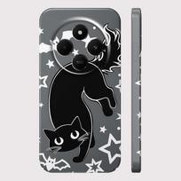 Phone Case for Xiaomi Redmi 10C A3 13C 12C 14C A1 A2 9 9T 9A 12 10 13 Cover Shell Bat Cat Redmi 13C
