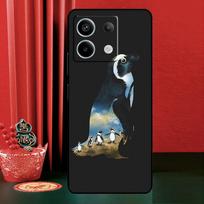 Cute Lovely Penguin For Xiaomi Redmi Note 13 Pro 14 12 11 9 10 9S 10S 11S 12S Redmi 13C 10C 12C 14C Phone Case Redmi Note 9