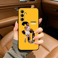 30 Stephen- C-Curry Black Soft Silicone Phone Case for Samsung Galaxy A73, A71, A72, A70, A53, A52, A51 Samsung a10