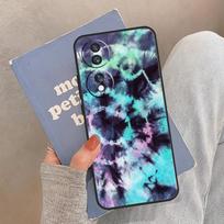 Blue Tie Dye For Honor Magic 6 7 8 Pro Case For Honor 400 200 Lite 50 70 90 X8c X8b X9a X9b X9c X9d Win RT Honor X8b