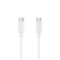 Kabel Spigen Eb6020Cc Essential Usb-C Na Usb-C 60W 1M Biały