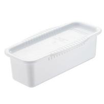 1.3L Microwave Pasta Cooker with Strainer Lid Food Grade High Temperature Resistant Quickly And Easily Noodle Cooking Box Measuring Rings Microwave balta