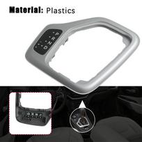 Silver Shifter Bezel with Harness Kit Fit for 2014-2018 Jeep Cherokee 5YD27XSAAA