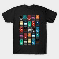 Men Black Print T-shirt Pedal Board No-Cut Transfer Paper Print Cotton Tshirt L juoda