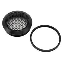 2Pcs Metal Mesh Speaker Grill Round Subwoofer Guard Durable Speaker Guard  Automotive Use juoda