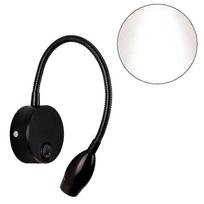 Adjustable LED Bedside Lamp with Bendable Tube Ideal for Bedroom Reading Light Gift White Light juoda