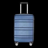 OCEANIA ROO DS-R011 Anti-Scratch Spinner Luggage 20 Inch mėlyna