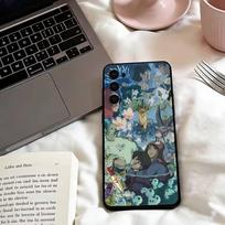 Princesse M-MononokeM Phone Case Black Silicone Soft For Samsung S25,S24,S21,S22,S23,S30,Ultra,S20,Plus,Fe,Lite Samsung S23ULTRA5G