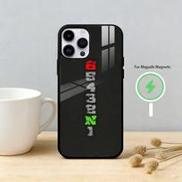 1N23456 M-Motorcycle Phone Case For iPhone 17/16/15/14/13/12/Plus/Pro/Max for Magnetic Wireless Charging iPhone11PROMAX