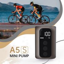 BSCOBBER Bike Accessories Portable Air Pump  Tire Inflator Cycling For Mountain Bike Ball MTB  Electric Bicycle Tools 100PSI ruda