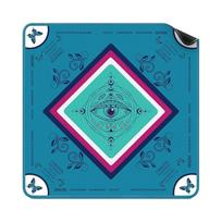 Mahjong Table 80x80cm Diatomaceous Surface Non Slip Rubber Backing Durable Locking Board Pad for Card Games One Size