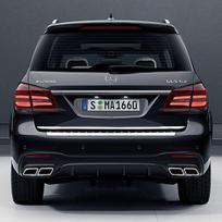 Mercedes Gls X166 2015-19 Chromuota juostelė bagažinės dangčiui
