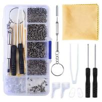 500 Pcs Nose Support Eyeglasses Frames Maintenance  Eyeglasses Repairing Tool Kit