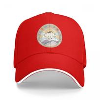 Unisex Baseball Hats Team Avatar And EleUnisexts Design Summer Sports Baseball Caps Hip Hop Cap Casquette Polychromatic Hats One Size