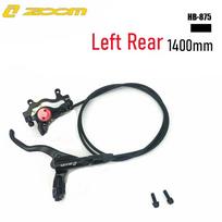 ZOOM HB875 MTB Bike Hydraulic Disc Brake Set 800/1400mm Left Front/Right Rear Mountain Bicycle Oil Pressure Left Rear Black
