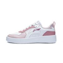 Li Ning Wheat Age Low top Skateboard Shoes Women's White Pink AGCT148-5 35
