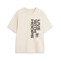 Li Ning T Shirt Men's Sand Gravel Gray AHSU437-5 M