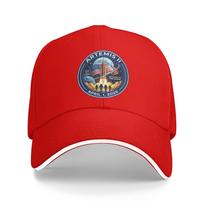 Summer Artemis II  Rocket Launch Mission to The Moon Artemis  Baseball Cap Outdoor Gym Streetwear Custom Sun Trucker Hat One Size
