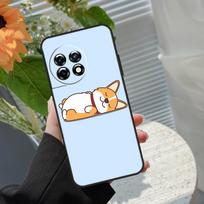 Cartoon Corgi For OnePlus 11 8 9 10 Pro 8T 9R 10T 10R Nord 2T CE 3 Lite CE 2 Lite N10 N20 N30 Case Cover OnePlus 10T