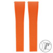 20mm 22mm New FKM Strap Quick Release Fluoro Rubber Universal Watch Band Stainless Steel Folding Buckle Bracelet Accessories 20mm
