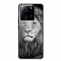 For Xiaomi 13T Pro Case Luxury Tempered Back Cover Hard Glass Phone Cover for Xiaomi 13 T pro  Funda Animal Lion Fashion Coque Xiaomi 13T Pro
