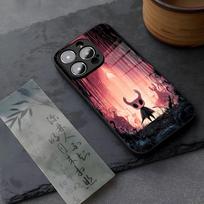 H-Hollow Knight Silksong Phone Case Tempered Glass For IPhone 14 15 17 16 13 12 11 Pro XS Max Plus Mini SE2020 Coque iPhone 15 Pro Max