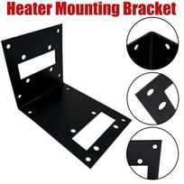 Car Air Diesel Heater Mounting Bracket L-Shaped Parking Heater Base Mount Plate Floor Plate Black for Eberspacher Webasto