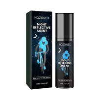 Reflective Night Spray Paint For Night Riding Glow-in-The-Dark Bright Spray Luminous Warning Signs Fluorescent Night Spray mėlyna