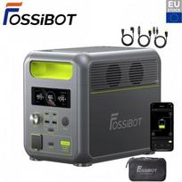 FOSSiBOT F1200 Portable Power Station 1024Wh LiFePO4, Dual 1200W AC Output 2400W Peak, 100W Type-C, Camping/ Household Emergency/ RV