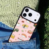 Sushi Pattern Phone Case For iPhone 17 AIR 16 Pro Max 15 14 Pro 11 12 13 Shockproof Silicone Cover iPhone 13