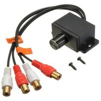 [CRSHIP] Volume Adjuster, Car Home Audio Amplifier Base RCA Gain