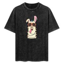 Party Llama TShirt Sweat Street Wear Luxury Clothes Men S