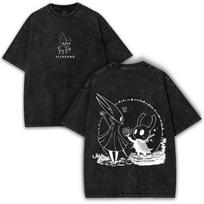 Hollow Knight Silksong Hornet  Knight Vintage Washed Indie Game TShirt Unisex Metroidvania Fan Streetwear Tee  Cotton Casual Short Sleeve Top S