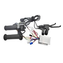 24V 36V 48V 250W 350W 500W Brush Controller Throttle LCD Display Electric Brake Kit for Electric Bike Scooter DC Motor 24V 250W kit