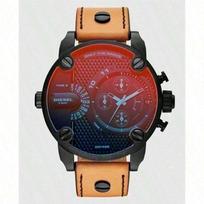 Dyzelinis vyriškas kvarcinis chronografas juodas DZ7408 juoda