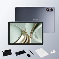 HOTWAV Pad 13,Android 16 Tablet, 10.1“FHD , 12GB(4+8GB )+128GB,6580 mAh Battery,4G Dual SIM Smart Tablet,5MP+13MP ,Octa-Core,Wi-Fi 5, Type-C Port,GPS 4GB+128GB pilka