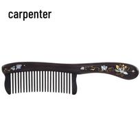Tan Mu Jiang Lotus Whisper Ebony Wood Comb Gift Set