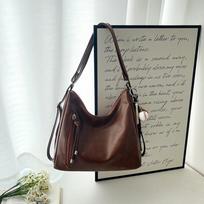 Women Large Capacity Multifunctional Tote Bag Fashion Commuter Shoulder Crossbody Handbag withpendant ruda