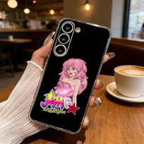 J-Jem And Musical fantasy The Holograms Phone Case For Samsung Galaxy S24 S25 S23 S22 S21 Plus S24 S25 Transparent Cover Case Samsung S25Plus