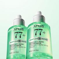 Anua Heartleaf 77 B3 Zinc Trouble Serum Double Set – Calming Pore & Blemish Care Serum for Oily Sensitive Skin 30ml x 2