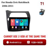 Icreative Android Car Radio Stereo, skirtas Honda Civic Hetchback 2006-2011 Multimedijos vaizdo grotuvas Navigacija GPS LHD RHD IPS ekranas
