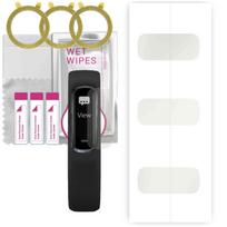 3x apgo Hydrogel Matte ekrano apsauga, skirta Garmin vivosmart 4, hidrogelio plėvelė, lanksti, minkštas TPU su pozicionavimo sluoksniu, lengvas montavimas