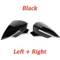 Black For Seat Leon 5F MK3 ST Cupra 2013- Ibiza MK5 Arona 2017-2018 Car Side Rearview Mirror Cover Accessories Gloss Black