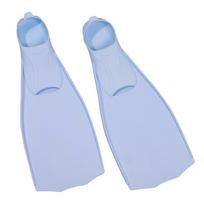 Training frog flippers, adjustable flippers, adult snorkeling flippers S dangaus mėlyna spalva