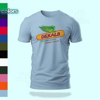 Dekalb Kukurūzų Derliaus Logotipas juokingi marškinėliai Dydis S-5XL JAV Unisex Marškinėliai L
