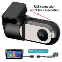 1080P HD Android WiFi Car DVR - ADAS Night Vision, Loop Recording, Driver Monitoring Black Box 【USB】No Card juoda