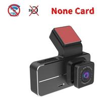 Car Dashcam - Dual-Camera Setup, 24H Parking Monitoring, WiFi Recorder, HD Video 1 Lens juoda