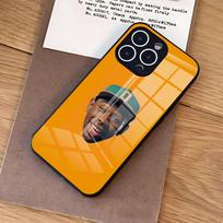 T-Tyler T-The Creator Phone Case For IPhone 17 Air 16 E Pro Max 15 14 13 Mini 12 Pro 11 Max Plus Black Glass Cover iPhone 12